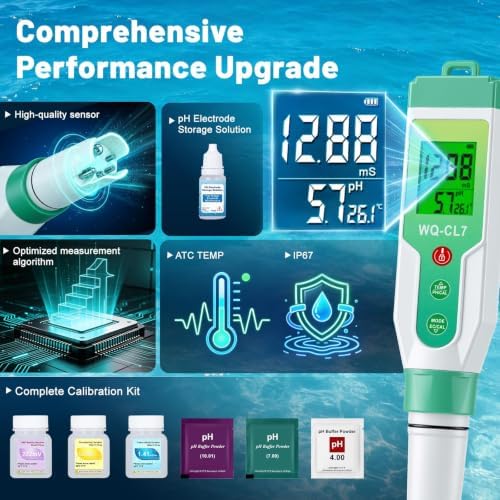 Digital Chlorine Tester, Pool Salt Tester - Image 2