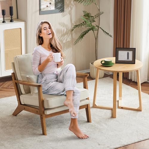 Karl home Mid-Century Lounge Accent Chair - Image 4