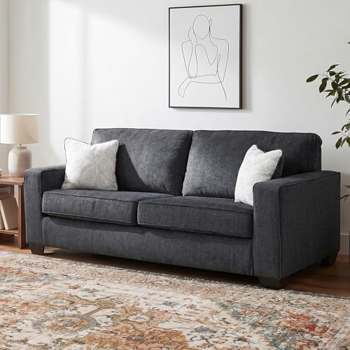 Signature Design by Ashley Altari Queen Sofa Sleeper Couch, Slate Gray - Image 2