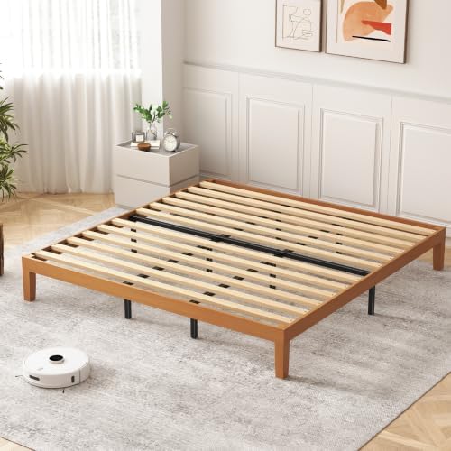 DUMOS Solid Wood Bed Frame, King Size Bed Base by DumosLifestyle
