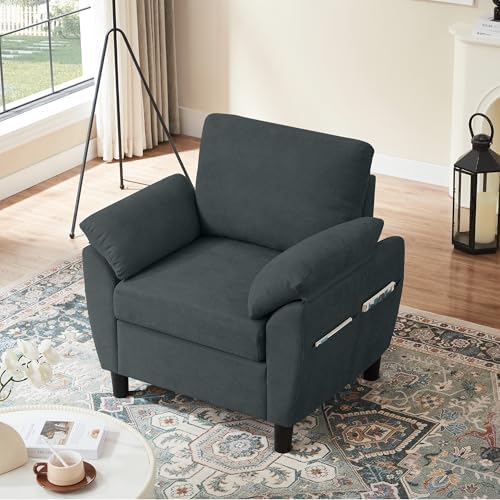Accent Reading Chair, Single Sofa Armchair Couch - Image 6