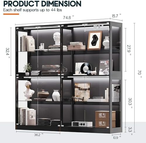 AMERLIFE 75-Inch RGB Display Cabinet - Image 2