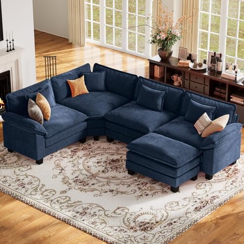 CDCASA 117" Oversized Modular Sectional Sofa by CDCASA