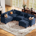 CDCASA 117" Oversized Modular Sectional Sofa by CDCASA