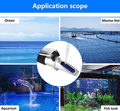 Salinity Refractometer for Aquarium Seawater Marine Fishkeeping - Image 3