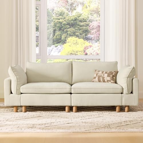 CHITA 92" Large Sectional Sofa, Modular Cloud Couch, 2 Seater - Image 3