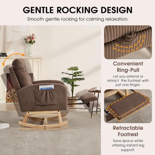 Nursery Glider, Rocking Chair Nursery - Image 4