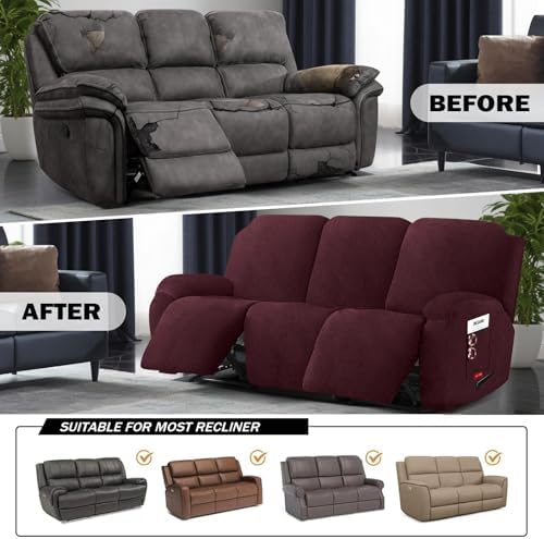 Stretch Recliner Sofa Cover - Image 4
