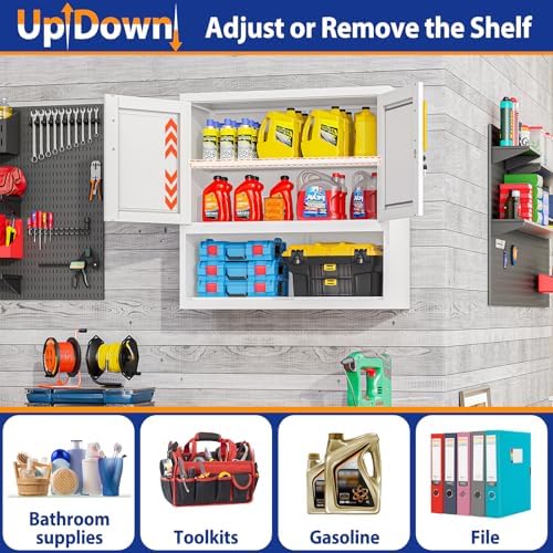 GAIOUS Metal Garage Wall Cabinet - Image 4