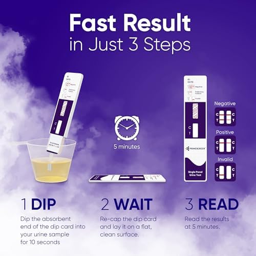 Prime Screen Nicotine Tobacco Cotinine Urine Test Kit - Image 5