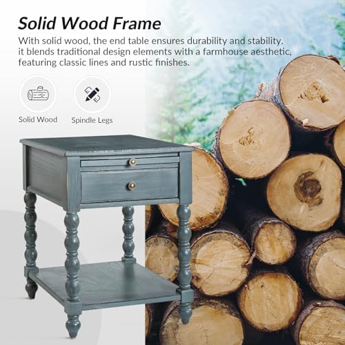 HULALA HOME Spindle End Table - Image 4