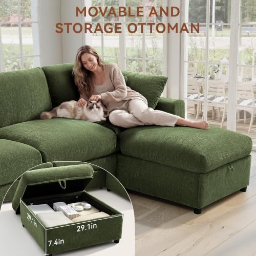 Ihanherry Oversized Cloud Sectional Couches - Image 4