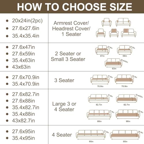 Smiry Couch Cover for Dogs, Non Slip Washable Fall Sofa Protector for Pets - Image 7