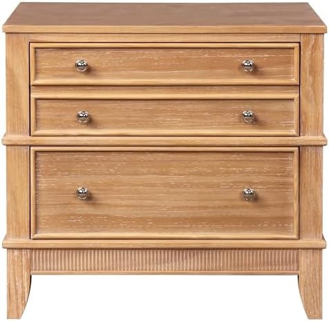 LUMISOL Solid Wood Nightstand - Image 7