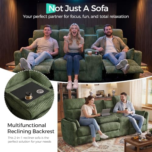 LINSY Modular 3-Seater Recliner Sofa - Image 6