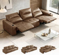 Zero Gravity Electric Recliner Sofas Genuine Leather Couch by BAMOOLI
