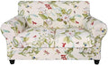SearchI Stretch Sofa Cover Printed Couch Cover, Floral Pattern 3 Pieces by SearchI