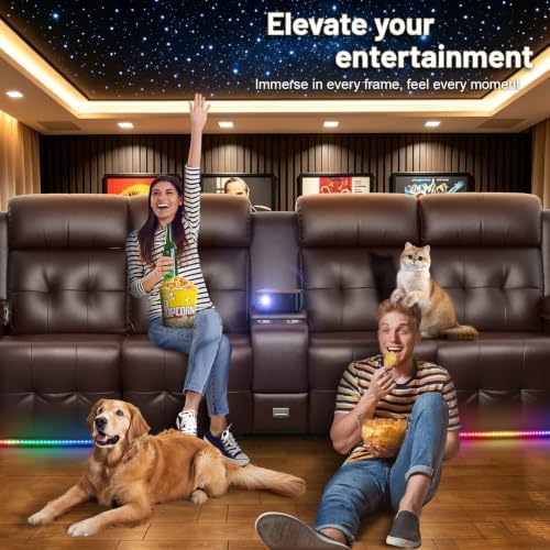 RV Loveseat Recliner Sofa, Home Theater Seating - Image 4