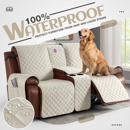 KinCam 100% Waterproof Loveseat Recliner Cover - Image 3