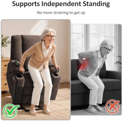 MCombo Power Lift Recliner Chair - Image 6