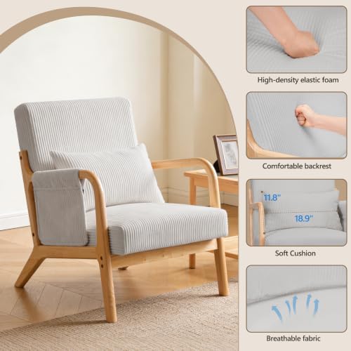 Mid Century Modern Accent Chair - Image 4