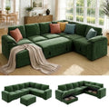 Xbrigh 108" Modular Sectional Sleeper Sofa by Xbrigh