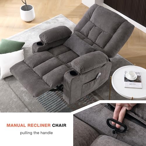 Swivel Rocker Recliner Chair - Image 4
