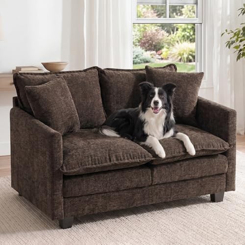2-Seater Cloud-Like Loveseat Sofa by Unknown