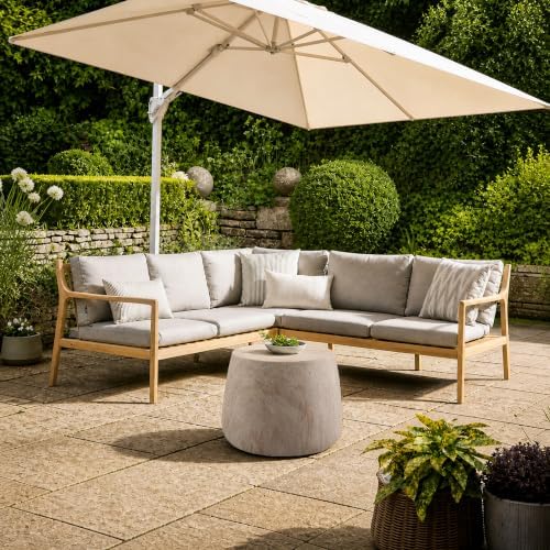 WILLIAMSPACE 15.94" Round End Table in Faux Marble - Image 3
