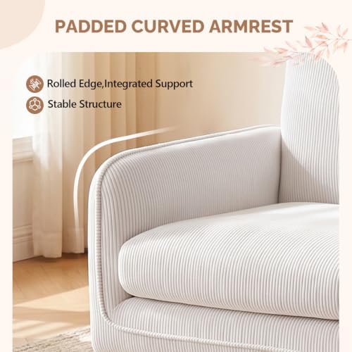 VINGLI Mid Century Modern Low Back Accent Chair - Image 6