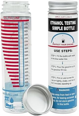 E85 Tester Kit, Reusable Ethanol Test Kit by LUCKLYJONE