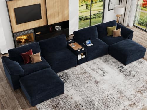 EASE MOOSE Oversized U Shape Sectional Sofa - Image 4