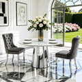 45” Round Dining Table Set For 2, Kitchen Table by Unknown