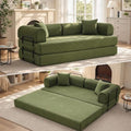 IDEALHOUSE 79" Convertible Futon Sofa Bed, Boneless Couch by IDEALHOUSE