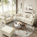 GDFStudio 3-Piece Velvet Sofa Set by GDFStudio