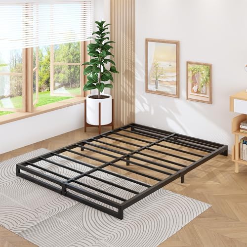 Lutown-Teen 4 Inch Full Size Bed Frame - Image 5