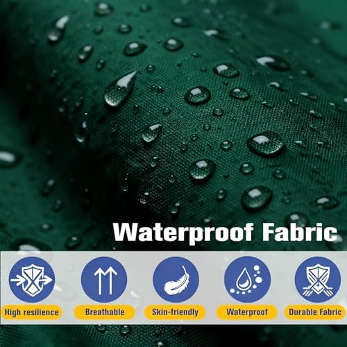 Outdoor Chair Cushions, Patio Wicker Furniture Seat Pads, Waterproof - Image 4