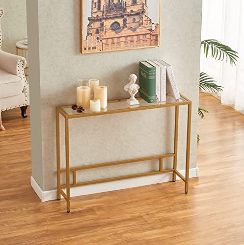 MAJARO Small Modern Console Table - Image 3