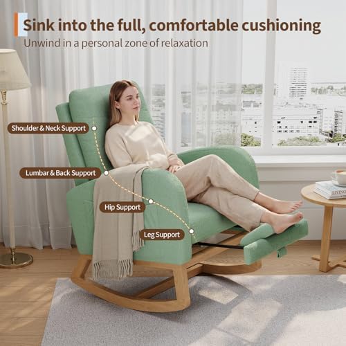 GarveeHome Nursery Rocking Chair - Image 3