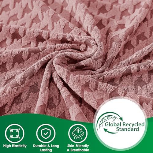 MAXIJIN Couch Cushion Covers for Sectional Sofa, Stretch Sofa Cushion Cover - Image 6