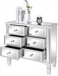 VINGLI Mirrored Dresser for Bedroom by VINGLI