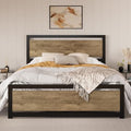 SHA CERLIN Heavy Duty Full Size Bed Frame by SHACERLIN