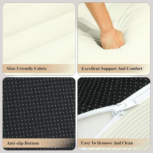 Compact Memory Foam Bean Bag Chair - Image 4