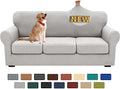 XINEAGE 4-Piece Stretch Sofa Cover, Washable Couch Covers by XINEAGE