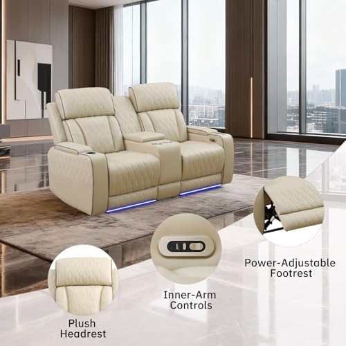 Living Room Furniture Sets, Power Recliner Sectional Sofa - Image 3