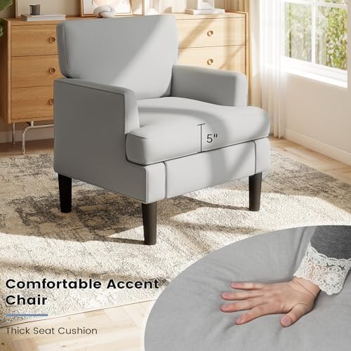 Kromax Accent Chair for Living Room Set of 2, Modern Reading Chair - Image 5