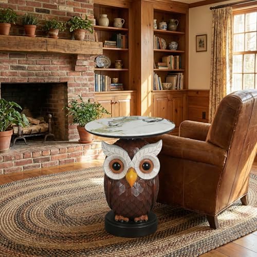 OWL Statue End Table - Image 4