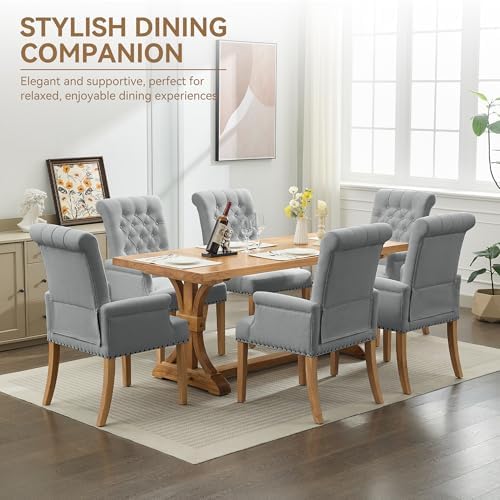 WUTUTUEE Fabric Dining Chair - Image 7