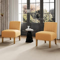 VIRRMO Armless Accent Chairs Set of 2 by GaussenFurniture
