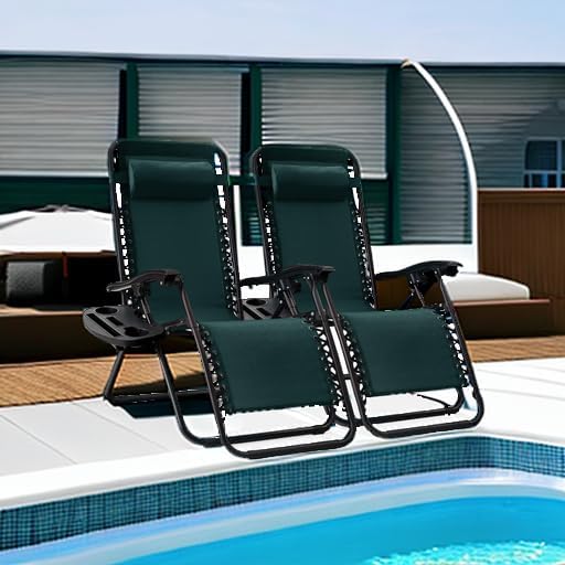 Best Choice Products Zero Gravity Chair Recliner, Forest Green - Image 2